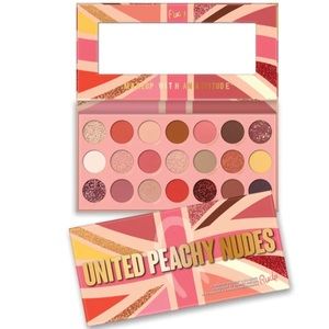 ⚡️⚡️Rude Cosmetics United Peachy Nudes eyeshadow palette NWT